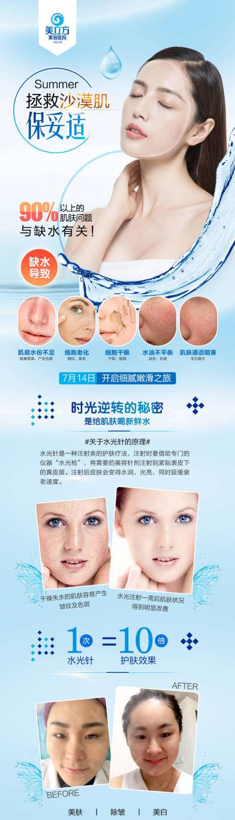 源文件下載【享設計】搜索編號：42160020471269895【醫美保妥適皮膚缺水拯救沙漠肌長圖】