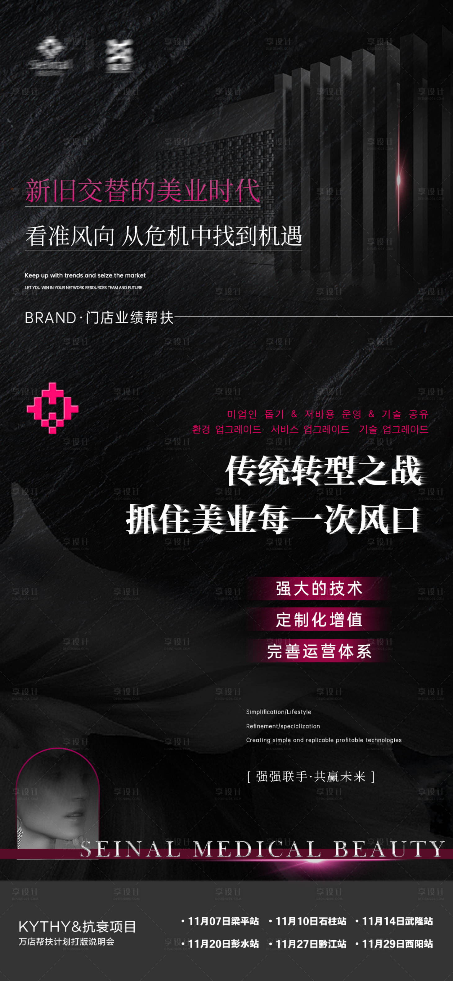 源文件下載【享設計】搜索編號：96050021002879211【醫美招商造勢海報】