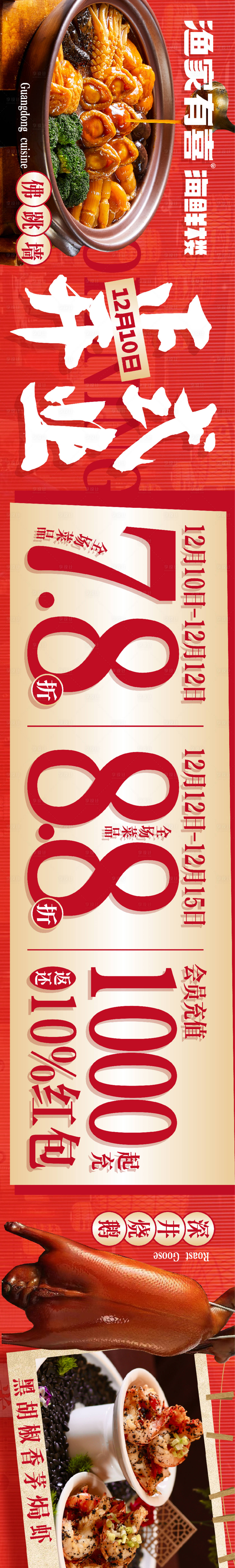 源文件下载【餐饮大众点评五连图】编号：38850020900187803