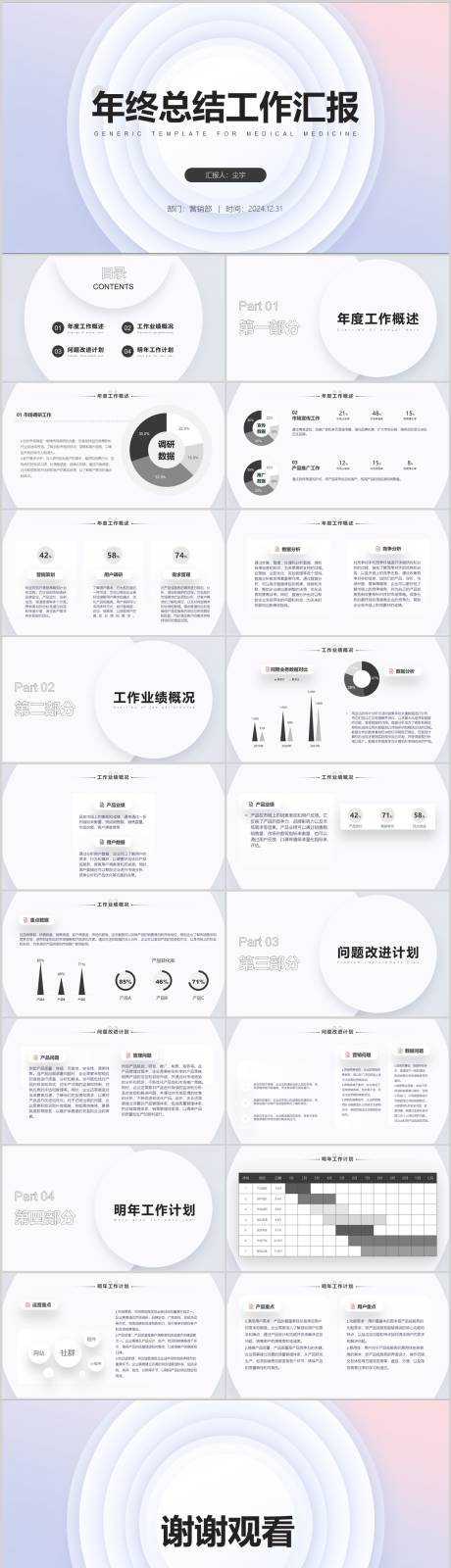 源文件下载【年终总结工作汇报PPT】编号：58460020866092918