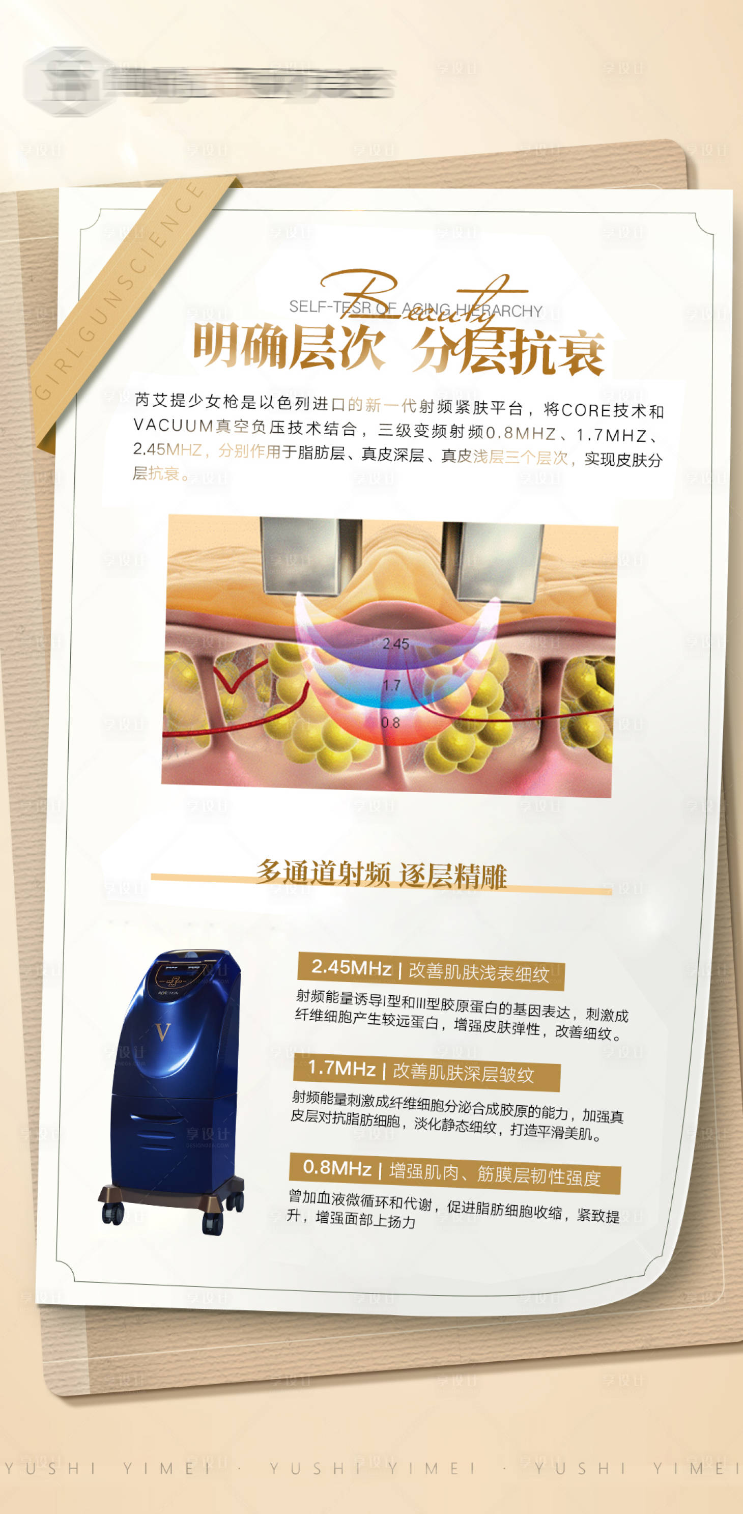 源文件下載【享設計】搜索編號：79460020967258486【醫美科普海報】