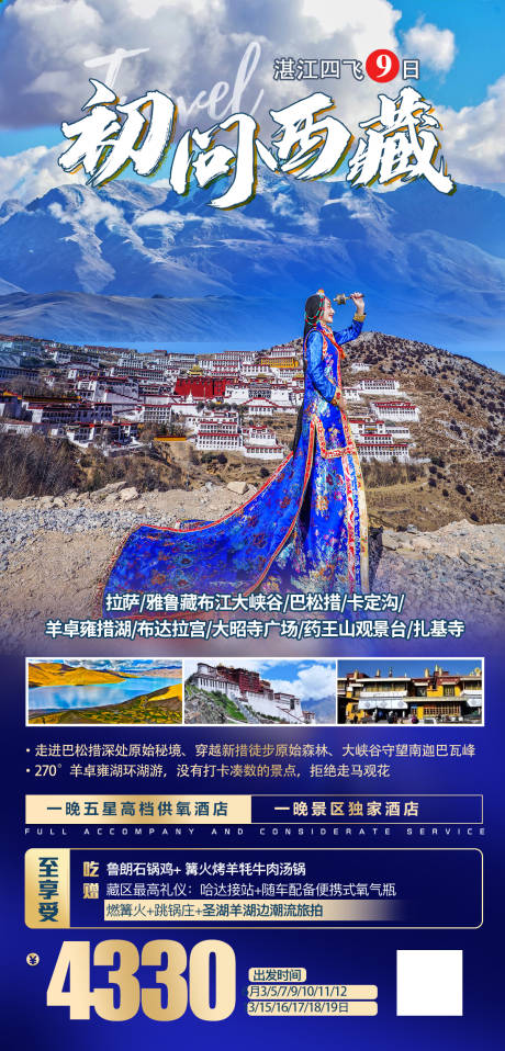 编号：20231218230512781【享设计】源文件下载-西藏旅游海报
