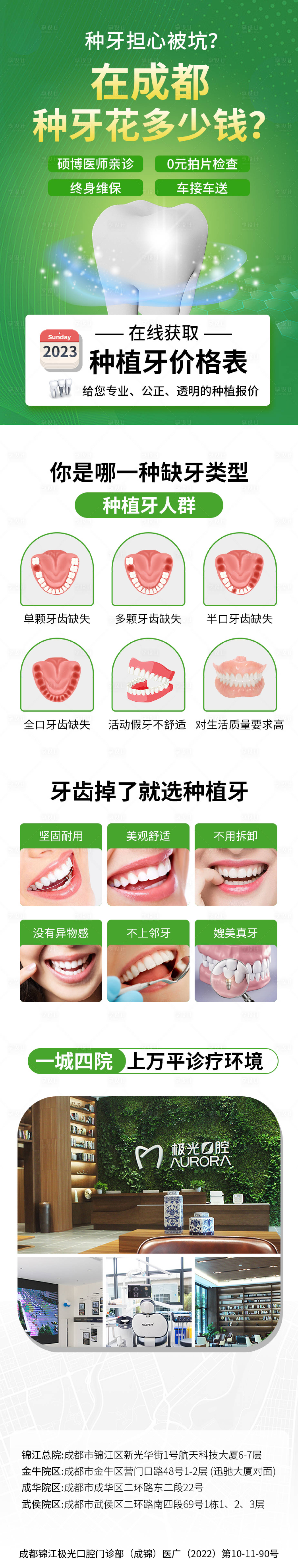 源文件下載【享設計】搜索編號：52250020713896285【口腔牙科種植牙長圖海報】