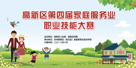 源文件下载【高新区技能大赛背景板】编号：12550020932005405
