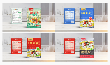 源文件下载【享设计】搜索编号：58460021116089816【酸菜鱼包装设计】