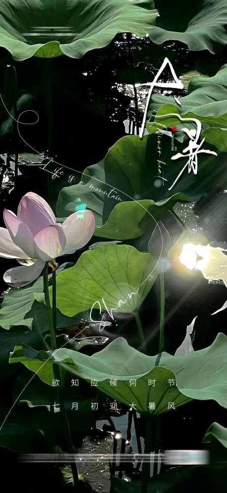 源文件下載【地產(chǎn)大暑海報】編號：80040020957493691