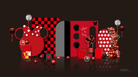 源文件下载【享设计】搜索编号：19990020868627488【米奇气球派对美陈】