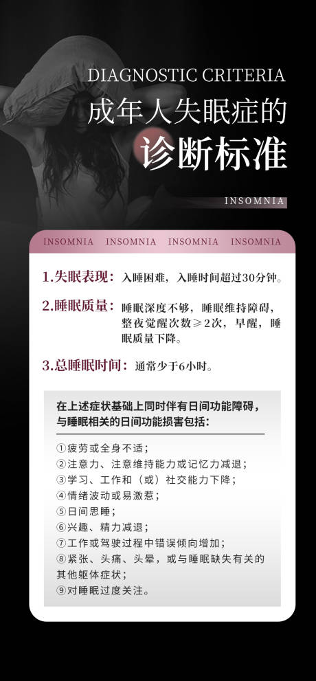 源文件下载【睡眠科普常识海报】编号：31080021137107446