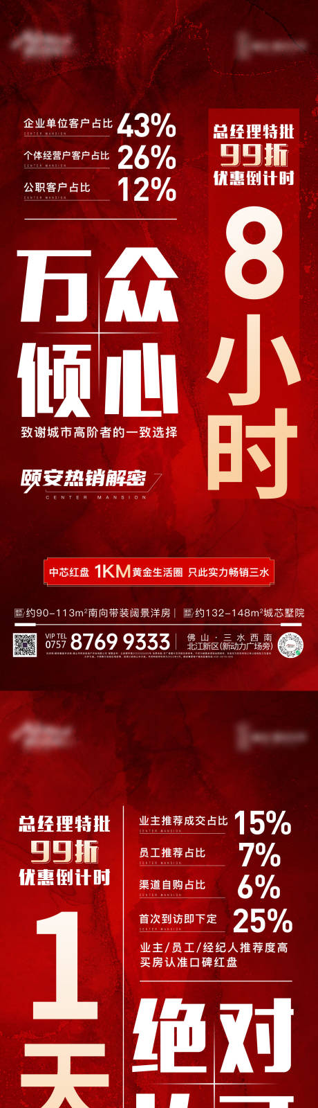 源文件下载【地产热销系列海报】编号：39020020878234779