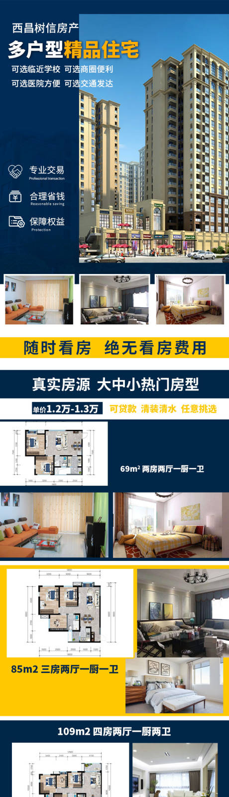 源文件下载【住宅房产长图】编号：60320020947574250