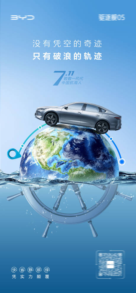 汽车环保科技海报-源文件【享设计】