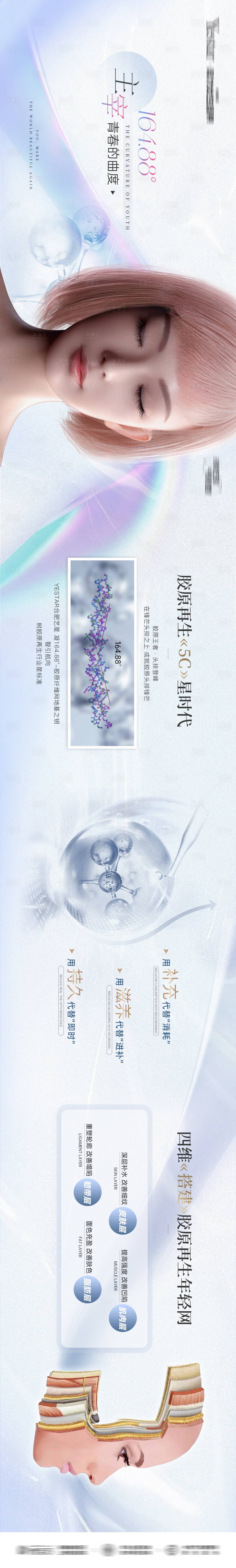 源文件下載【享設(shè)計(jì)】搜索編號(hào)：17940021157716847【醫(yī)美主宰青春膠原長(zhǎng)圖】