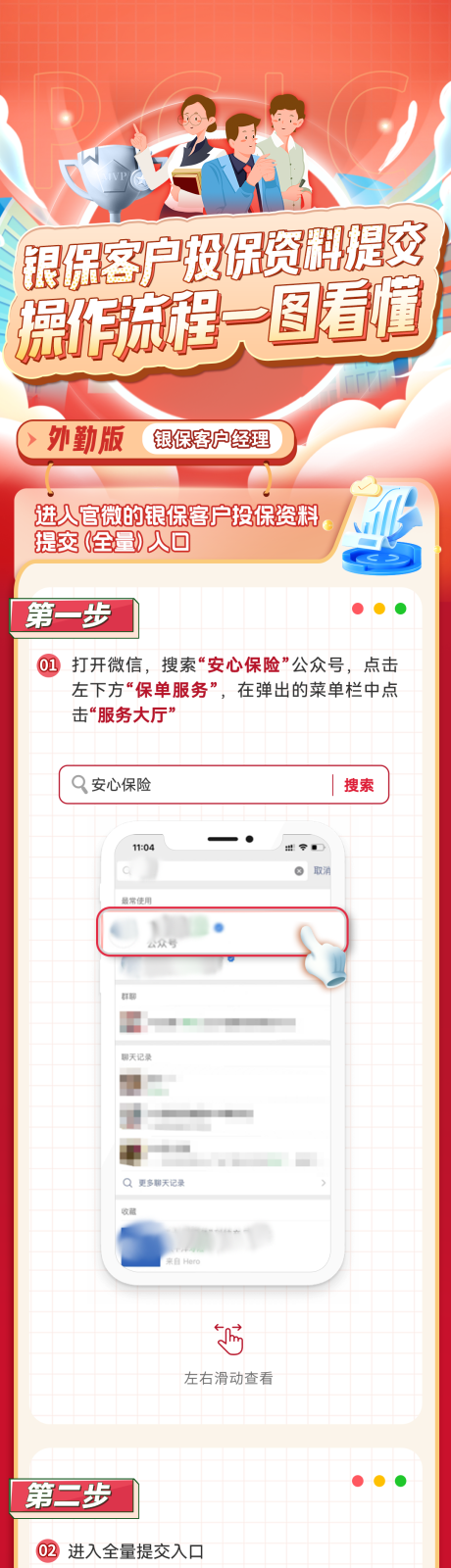源文件下载【医疗金融保险操作长图】编号：57870020878829404