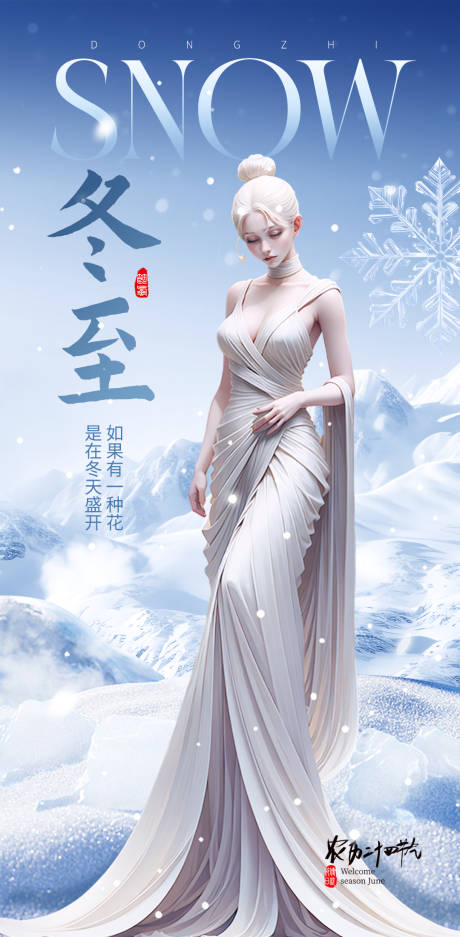源文件下载【医美冬至节气海报】编号：46120020743075161