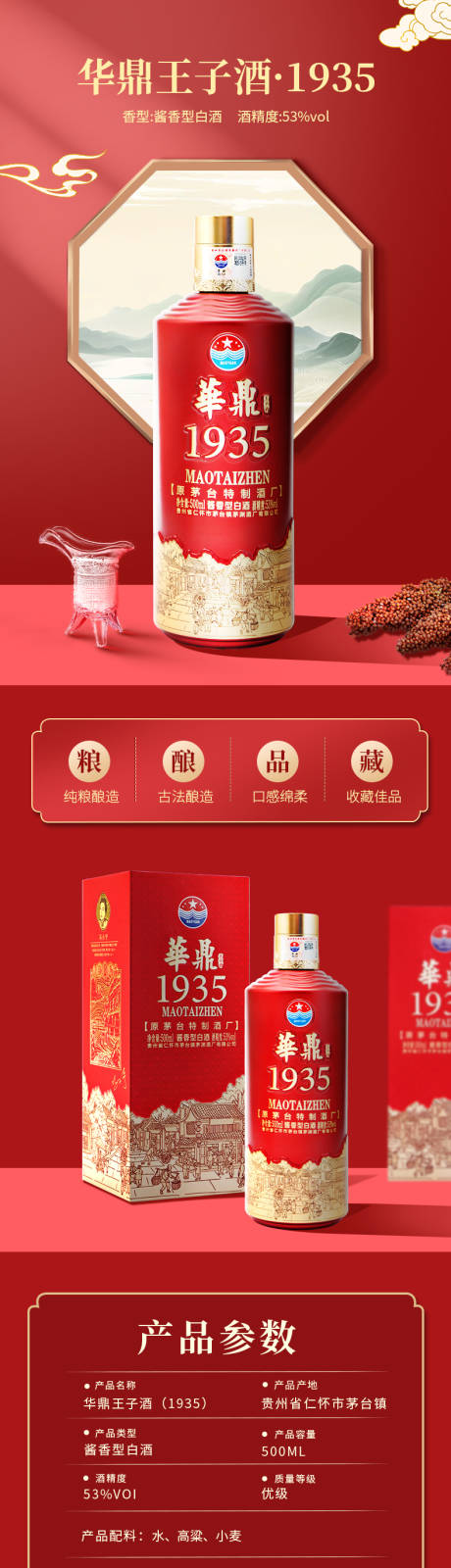 源文件下载【白酒详情页】编号：19120020995666766