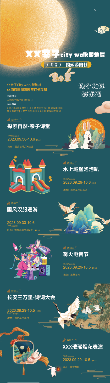 酒店流程海报 