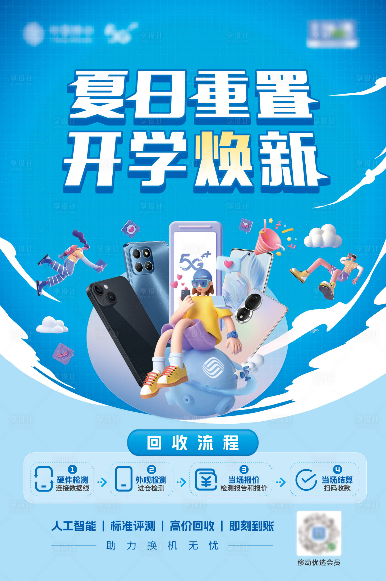 源文件下载【手机以旧换新海报】编号：89590021134819766