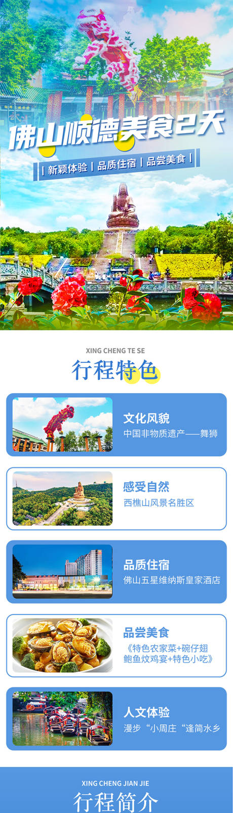 源文件下载【享设计】搜索编号：89410020968726457【佛山顺德美食2天】