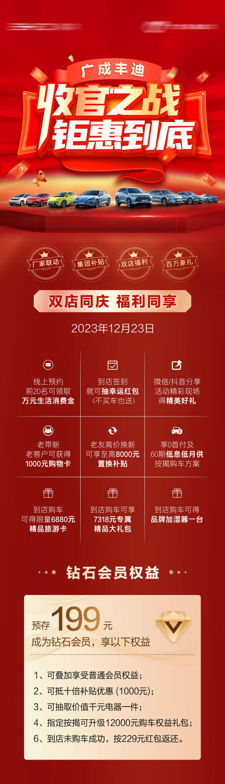 源文件下载【汽车收官钜惠长图海报】编号：20231219084444223