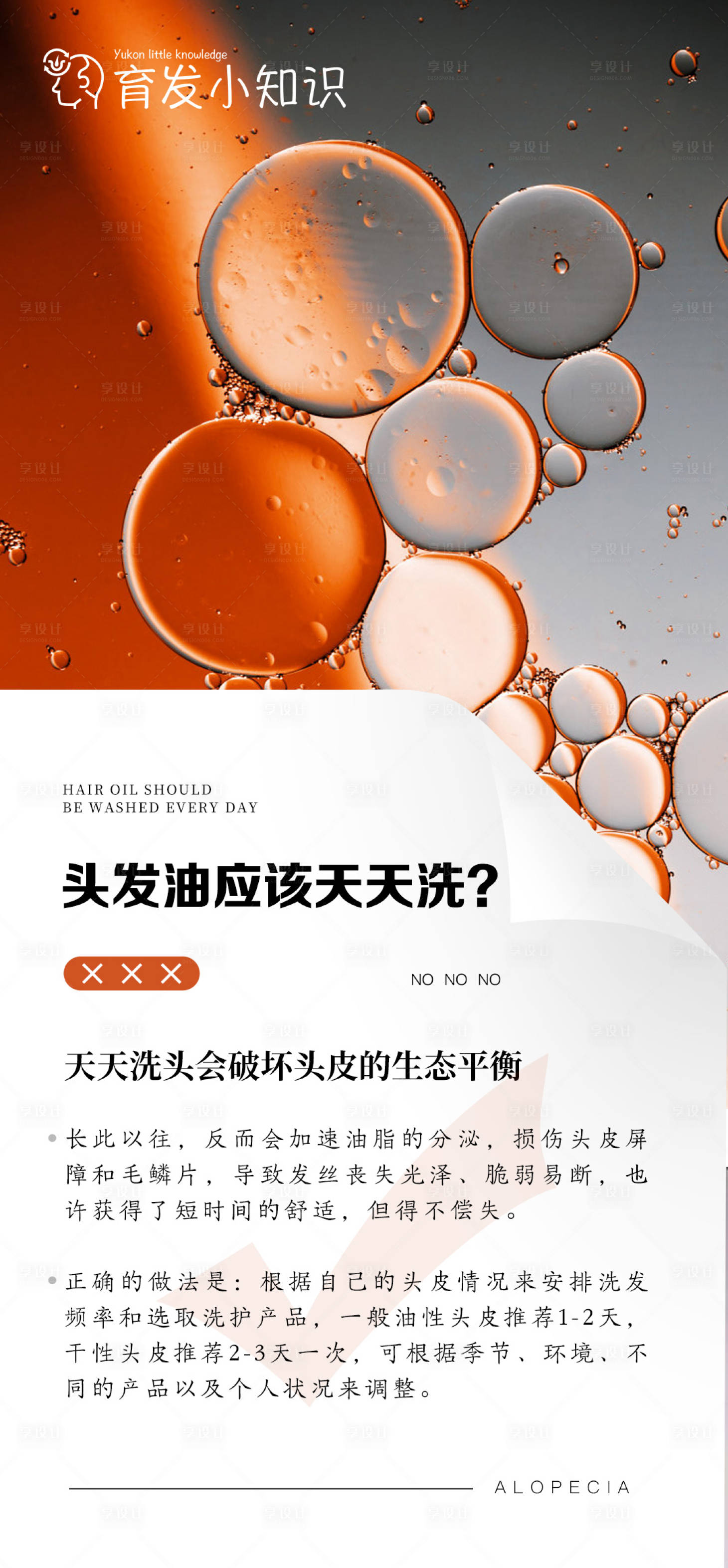 源文件下載【享設計】搜索編號：14640020869168599【護發科普海報】