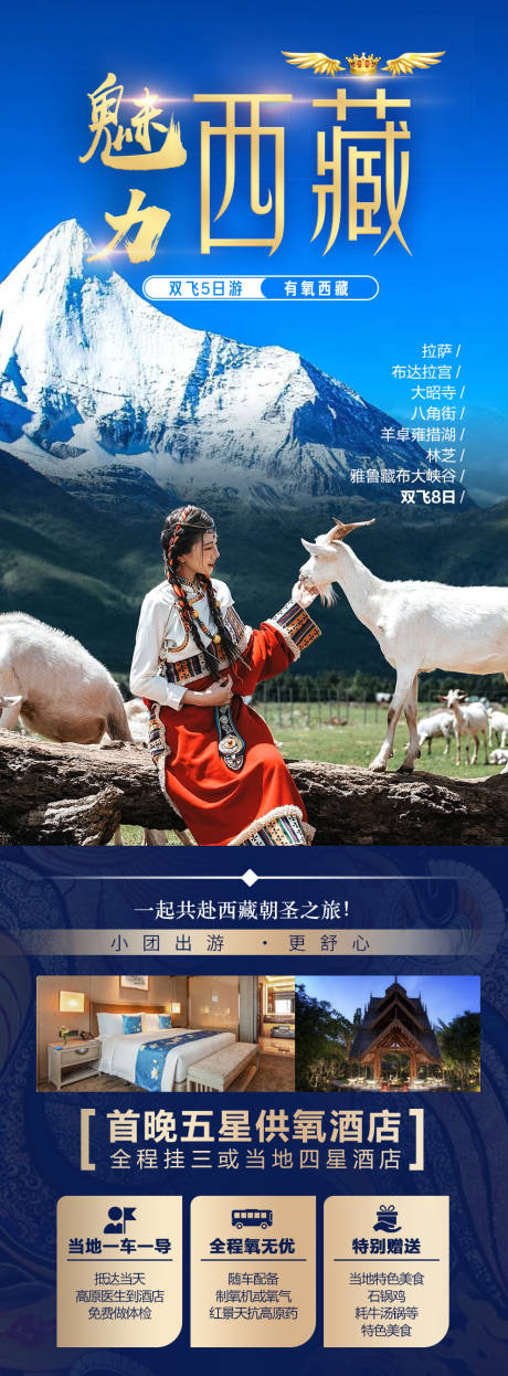 源文件下载【魅力西藏旅游海报】编号：25070021112385400