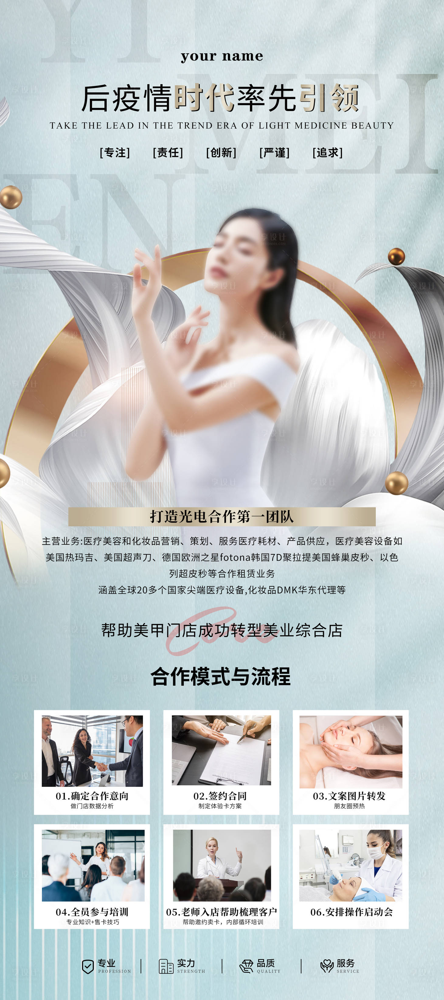 源文件下载【医美公司介绍海报】编号：22270021183567301