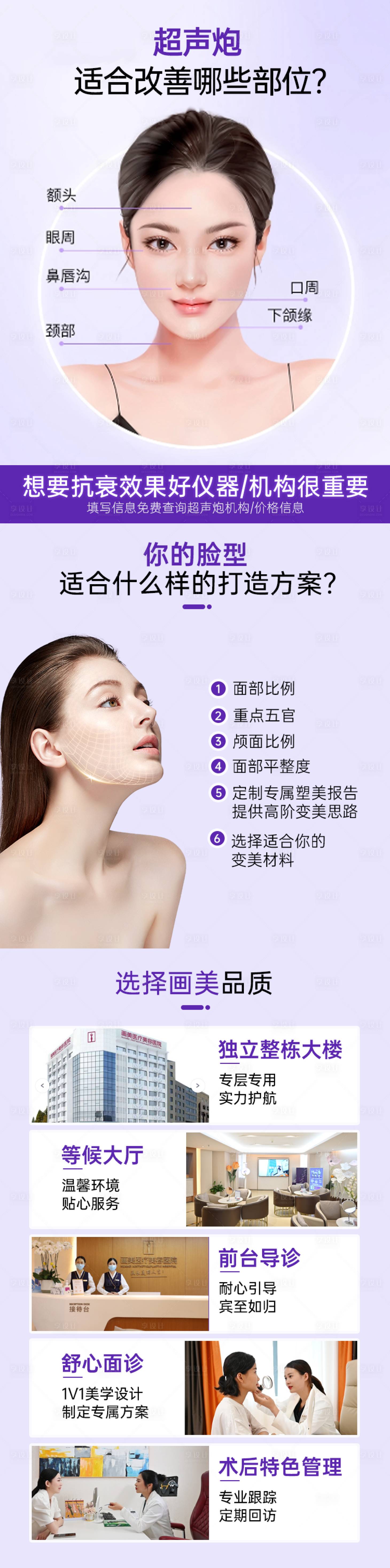 源文件下载【医美超声炮长图海报】编号：77930020998622895