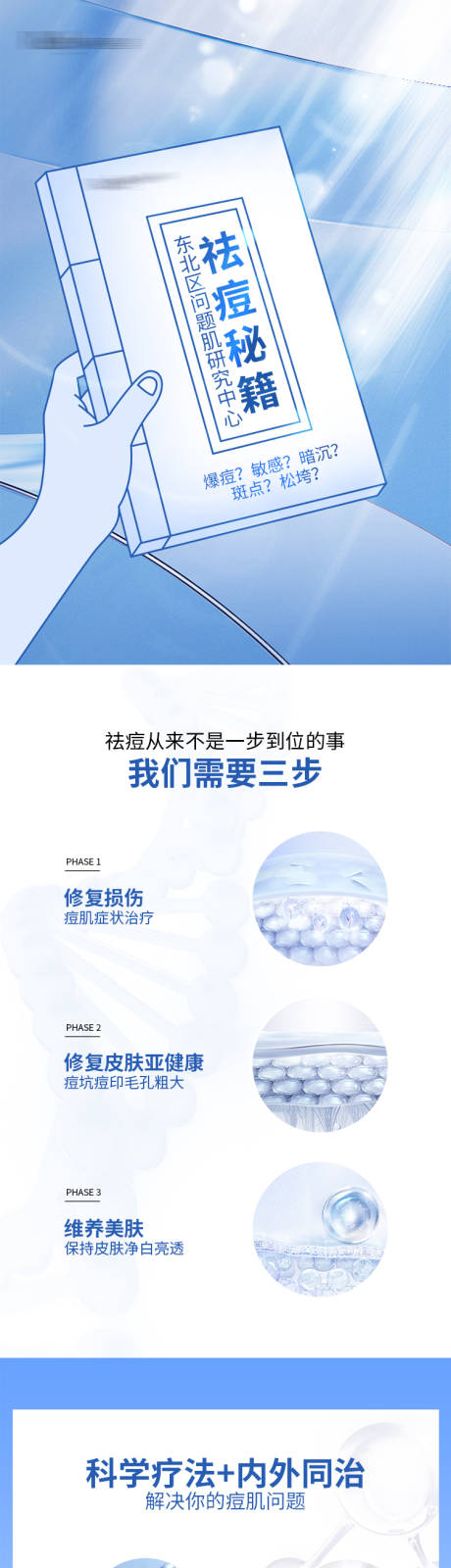 源文件下载【电商详情页落地页祛痘专场】编号：20231215101925677