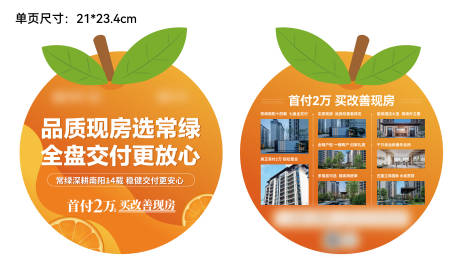 源文件下载【橙子异形单页】编号：63310021097046969