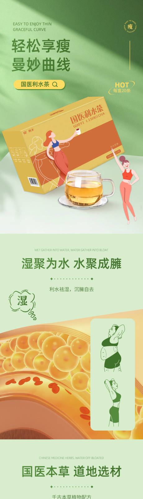 保健茶详情页