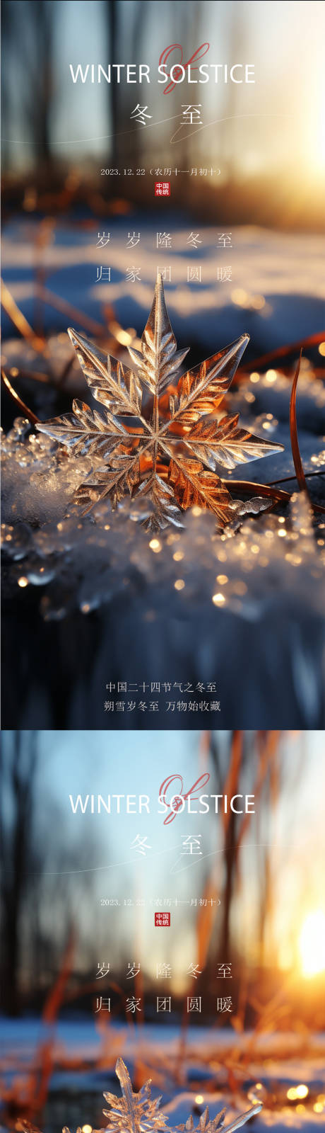 源文件下载【冬至大雪小雪立冬节气雪花海报】编号：14630021065538259