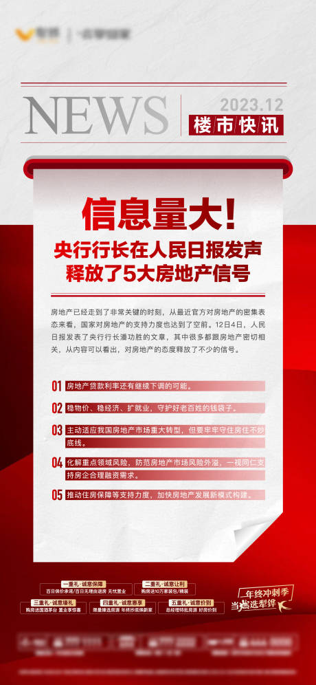 源文件下载【享设计】搜索编号：38570020937829057【地产政策利好报纸单图】
