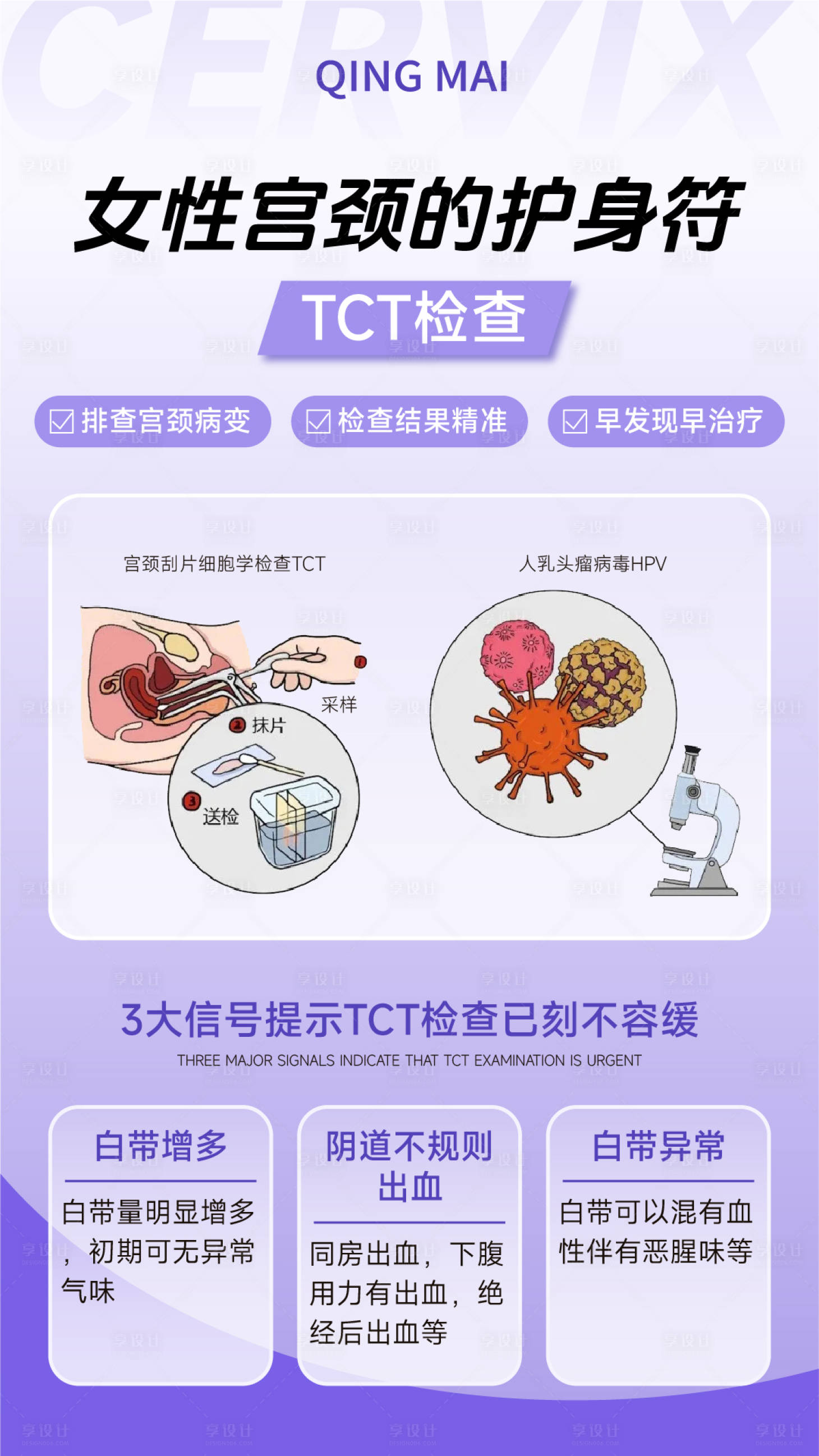 源文件下载【女性宫颈的护身符海报】编号：32440021218202006