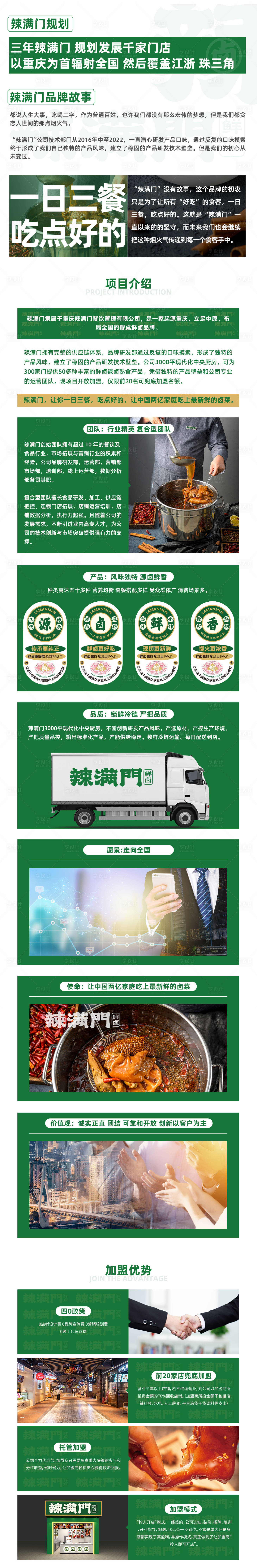 源文件下載【享設計】搜索編號：48870021209769532【美食加盟宣傳長圖】