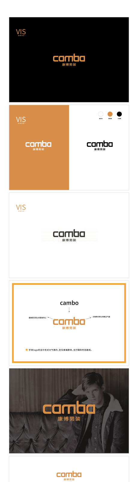 源文件下载【男装logo应用VI物料设计】编号：20231203084005560