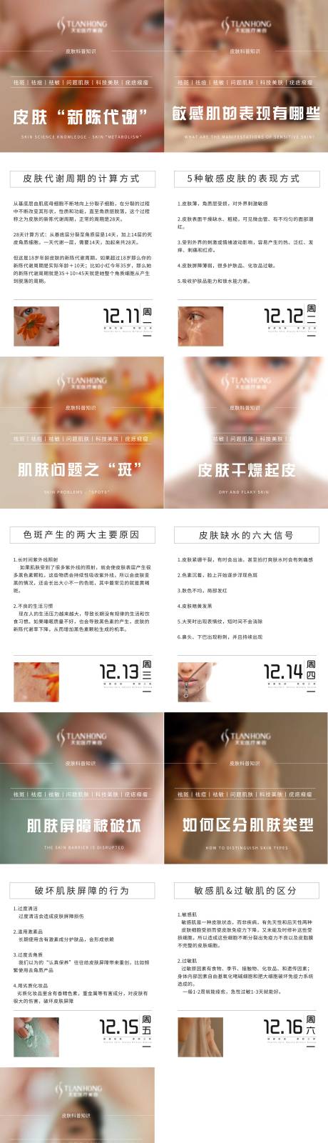 源文件下载【医美科普知识系列海报】编号：88230020792969688