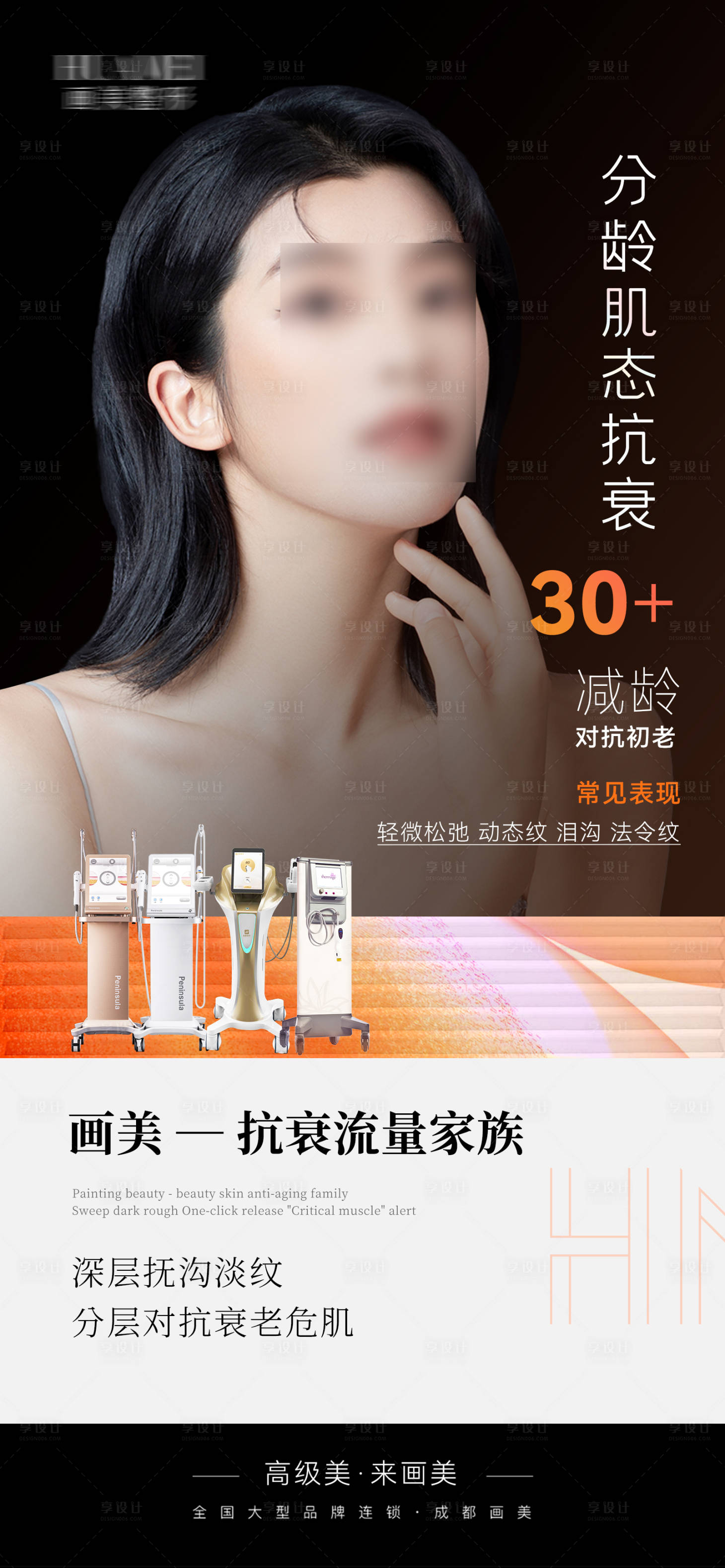 源文件下載【享設(shè)計】搜索編號：31120020976819746【抗衰儀器海報】