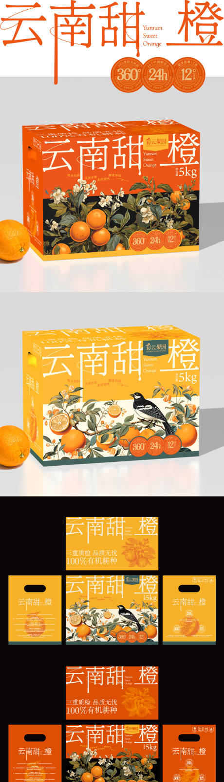 编号：20231212220213713【享设计】源文件下载-云南甜橙包装箱设计