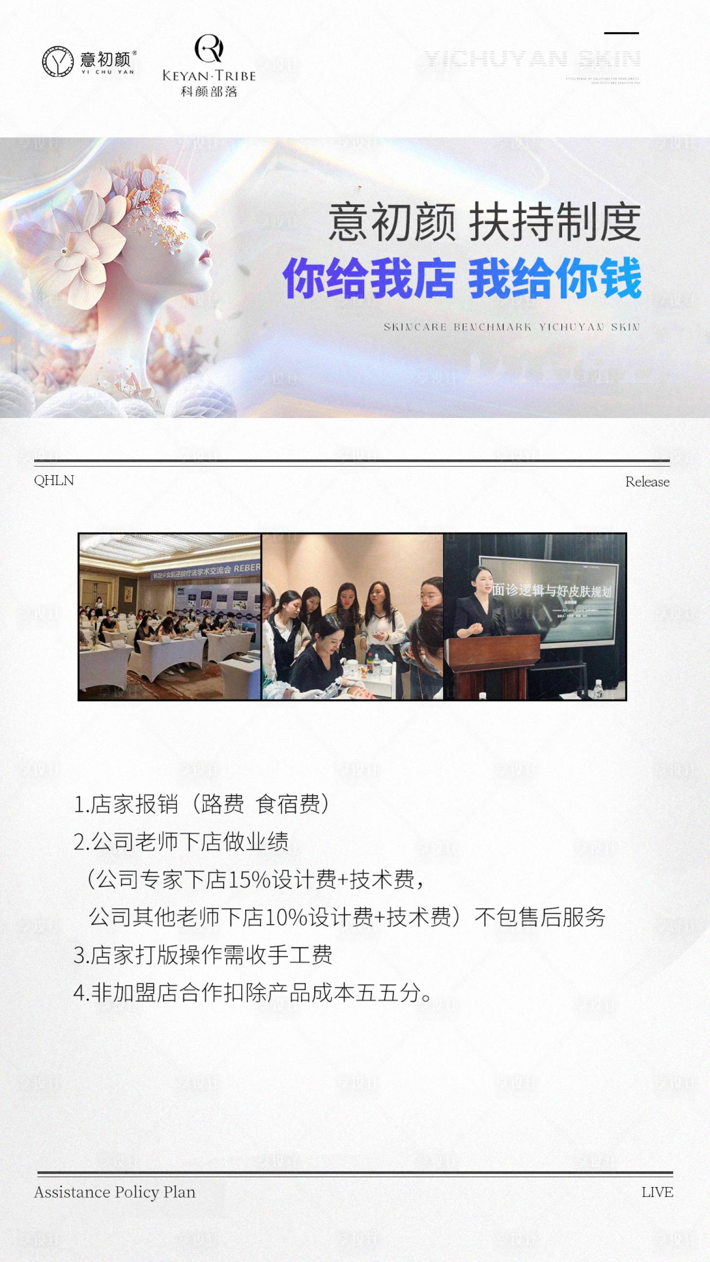 源文件下載【享設計】搜索編號：93730020829484530【醫美幫扶計劃簡約海報】