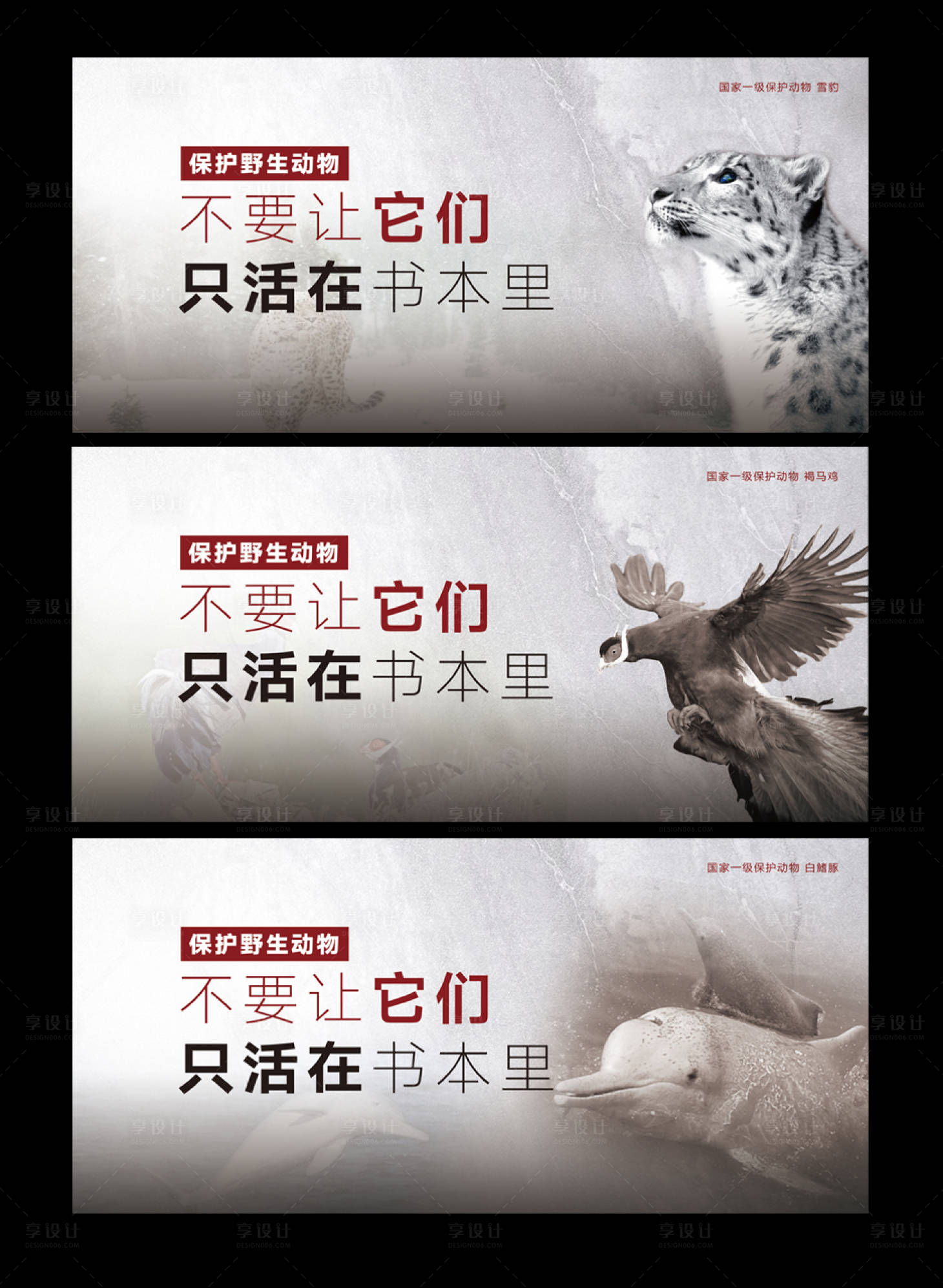 源文件下載【享設計】搜索編號：74900021158491131【保護動物海報 】