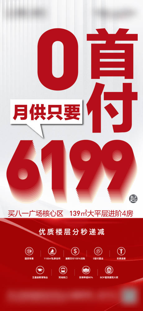 源文件下载【0首付价值点海报】编号：45600021188276340