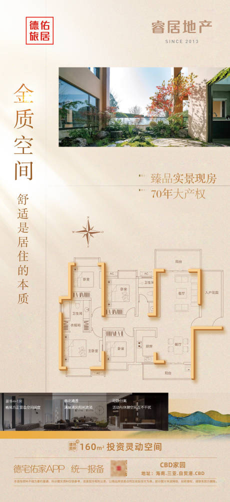 源文件下载【户型海报】编号：13480021183964994