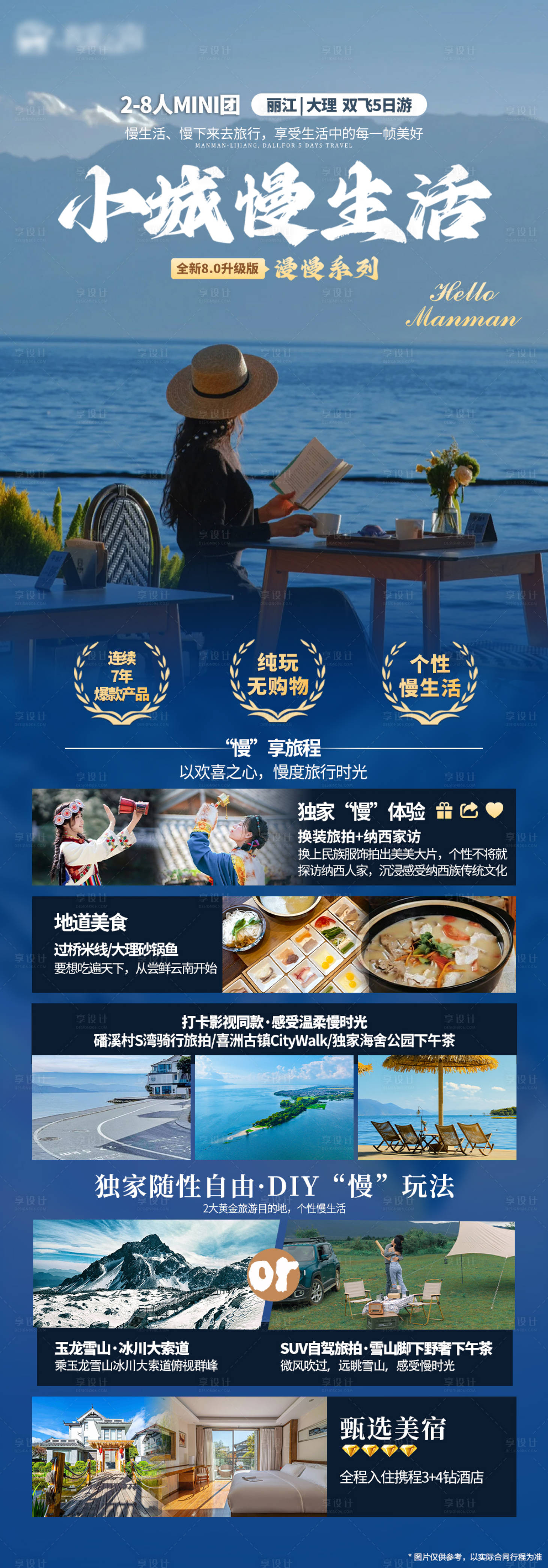 源文件下載【享設計】搜索編號：27850020757008245【云南旅游長圖海報】
