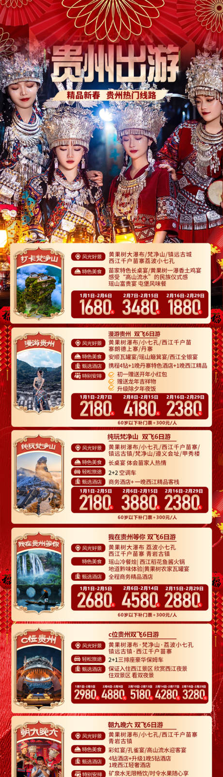 源文件下载【贵州苗寨梵净山黄果树旅游长图】编号：20231229173247378