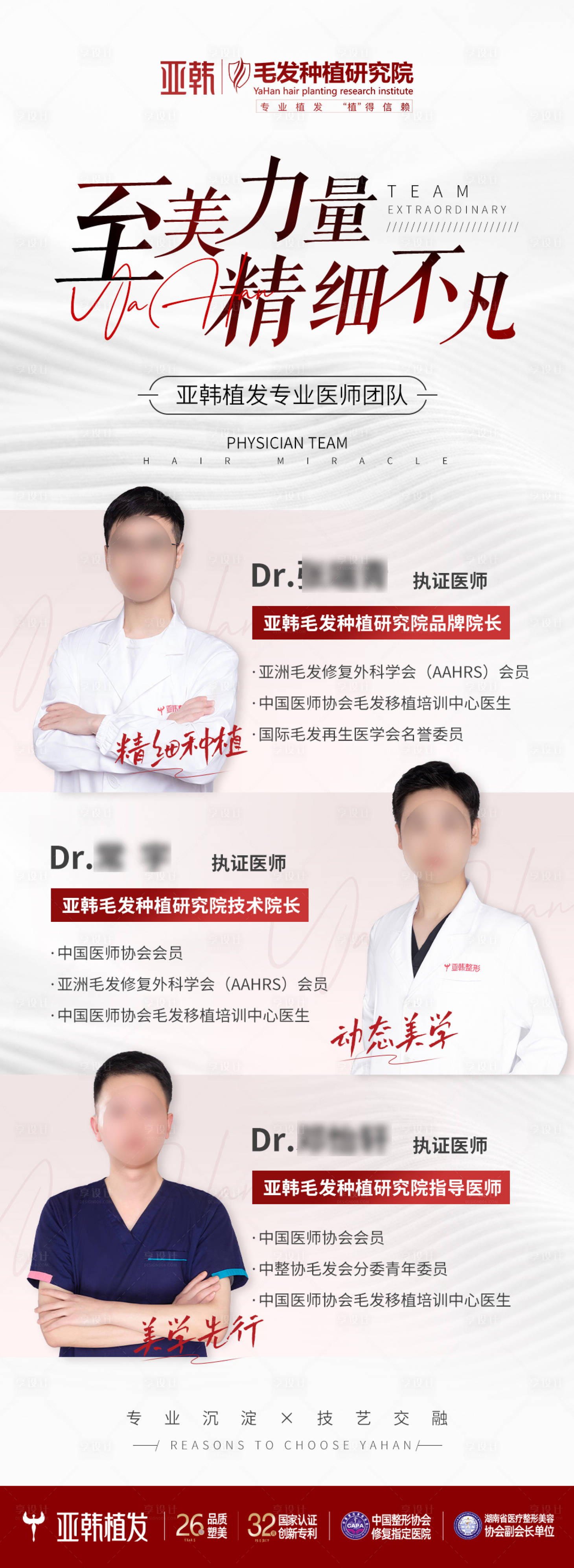 源文件下載【享設計】搜索編號：59350020997884826【醫美醫生介紹海報】