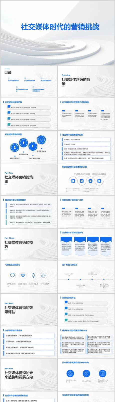 源文件下载【社交媒体时代的营销挑战PPT】编号：20231211102718597