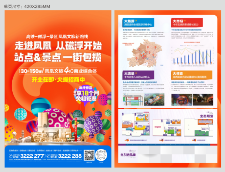 源文件下载【地产商业DM宣传单】编号：91200020842228840