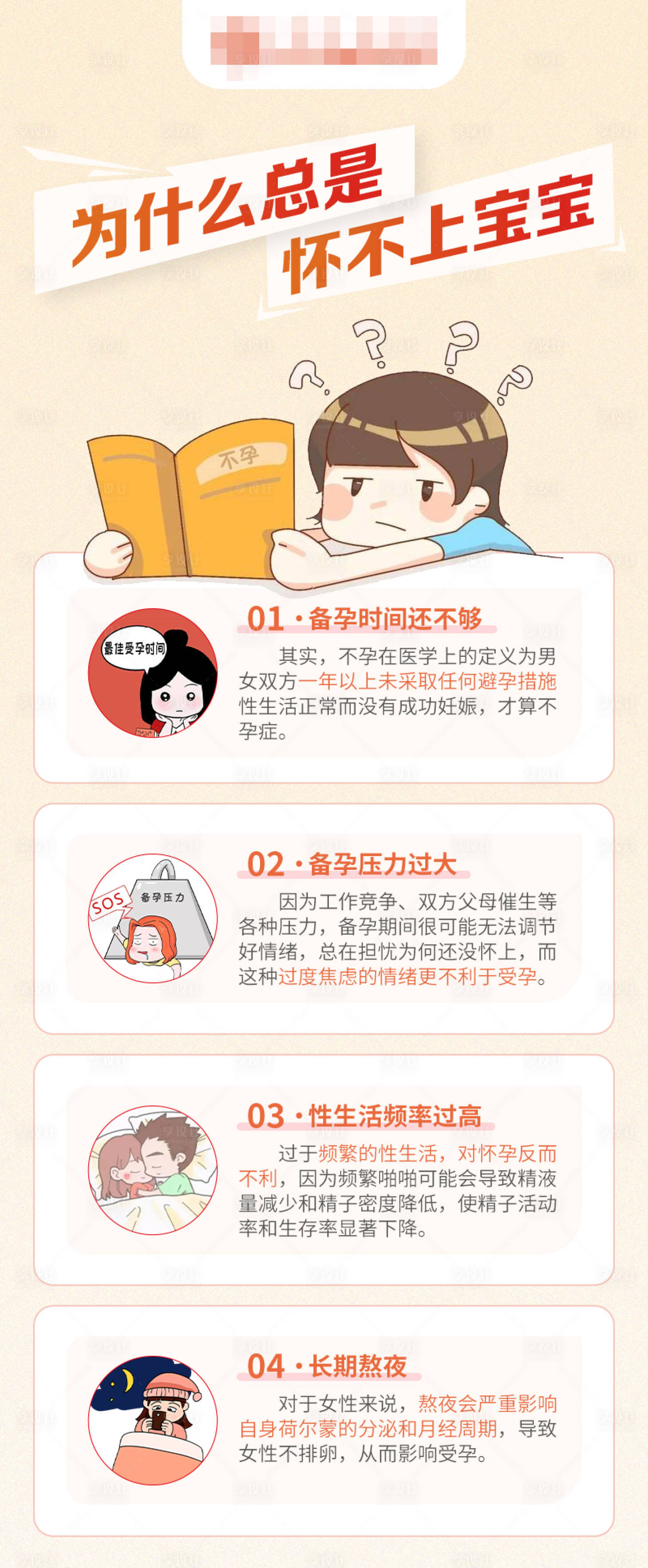 源文件下载【备孕科普海报】编号：67670020891396212
