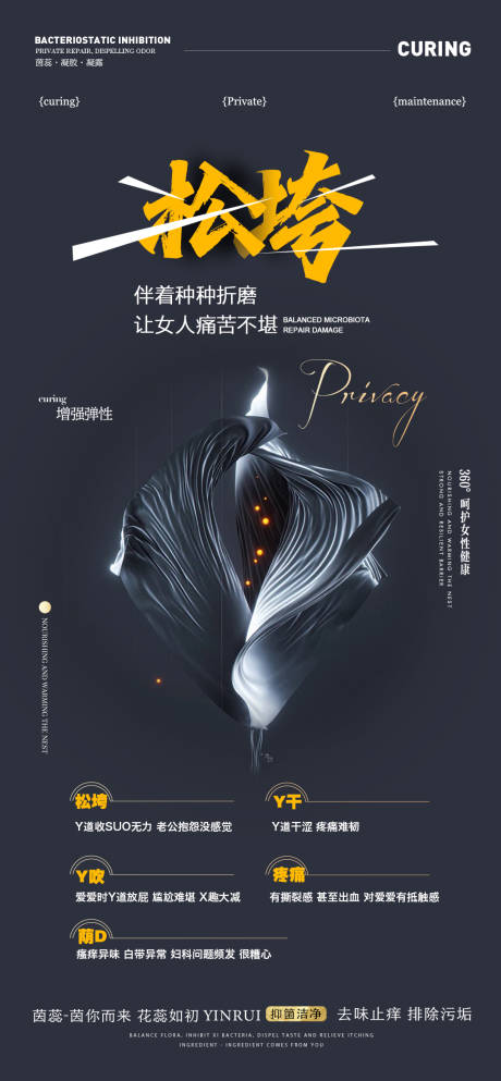 源文件下载【私密松弛痛苦海报】编号：22180020782182496