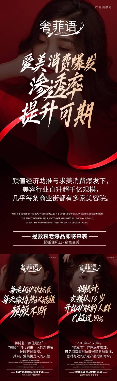 源文件下载【美业行业分析招商海报 】编号：20231227091654977